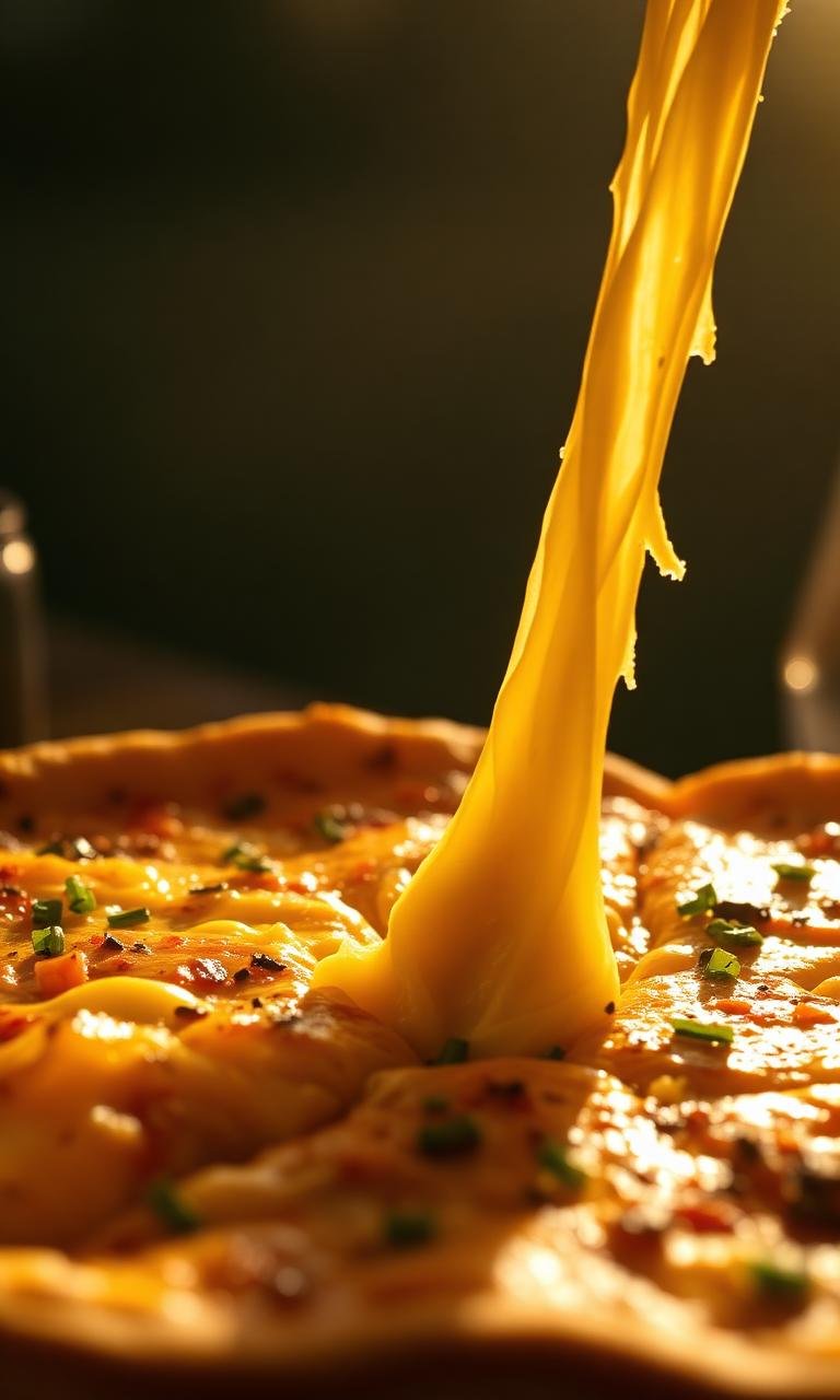 Cheese pull από καυτό περέκ